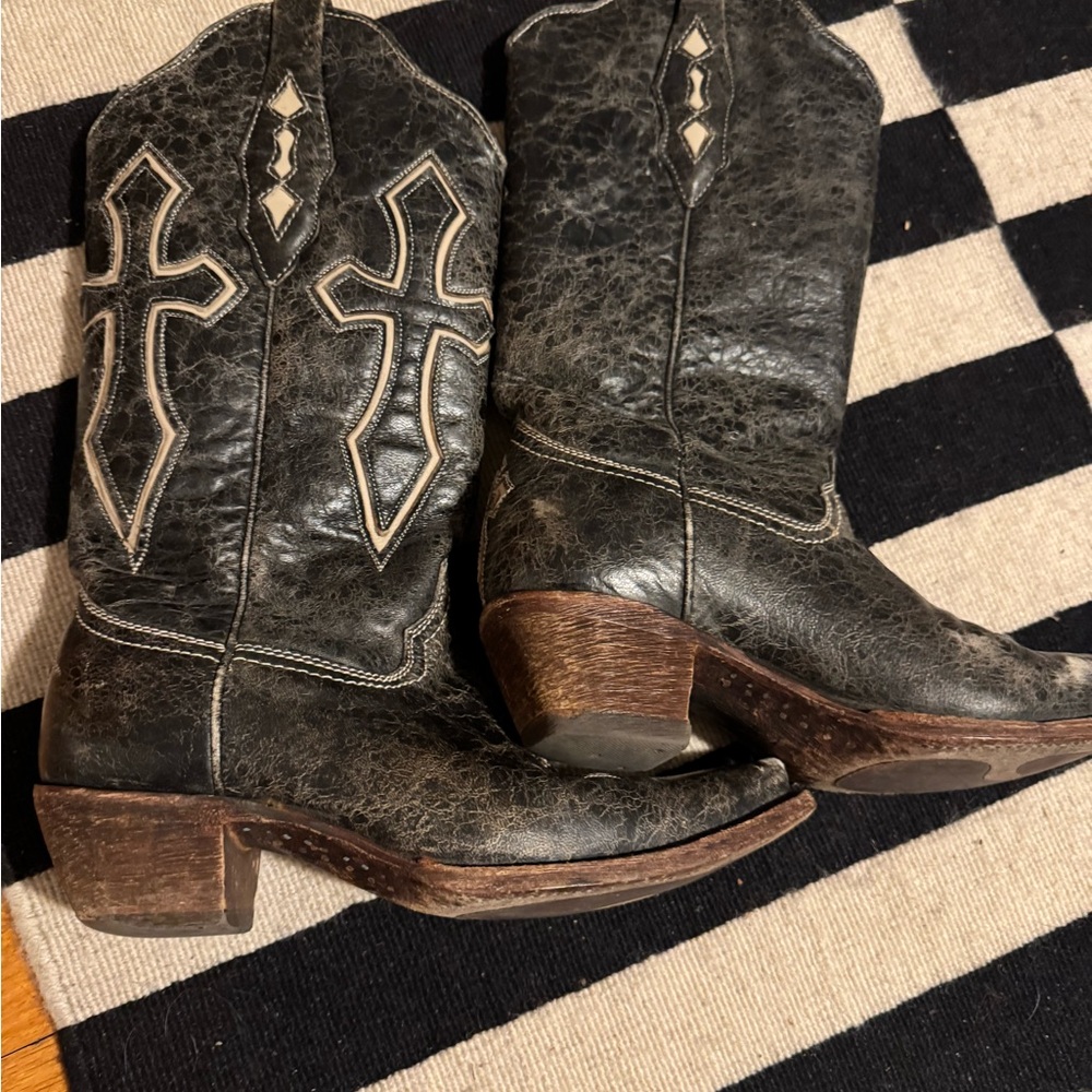 Women's Corral Western Cowboy Boots 7.5 - Picture 8 of 15